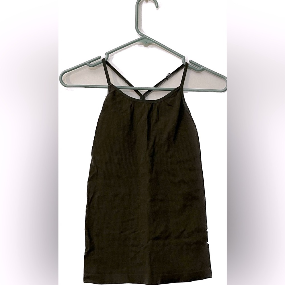 Olive tank top